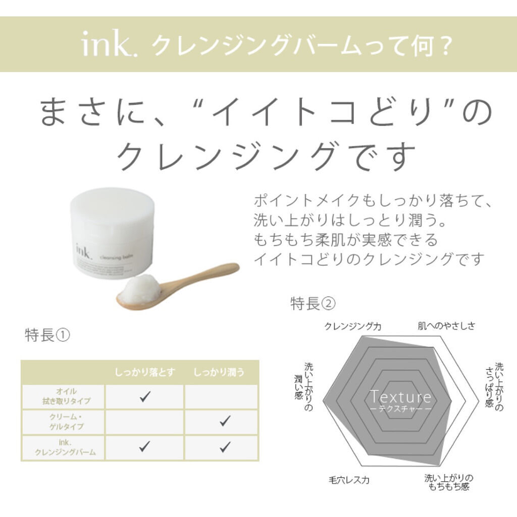 クレンジングバーム/ink./クレンジングバームを使ったクチコミ（3枚目）