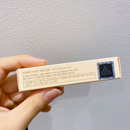 TAKE A LAYER TINTED WATER TINT/3CE/口紅を使ったクチコミ(4枚目)