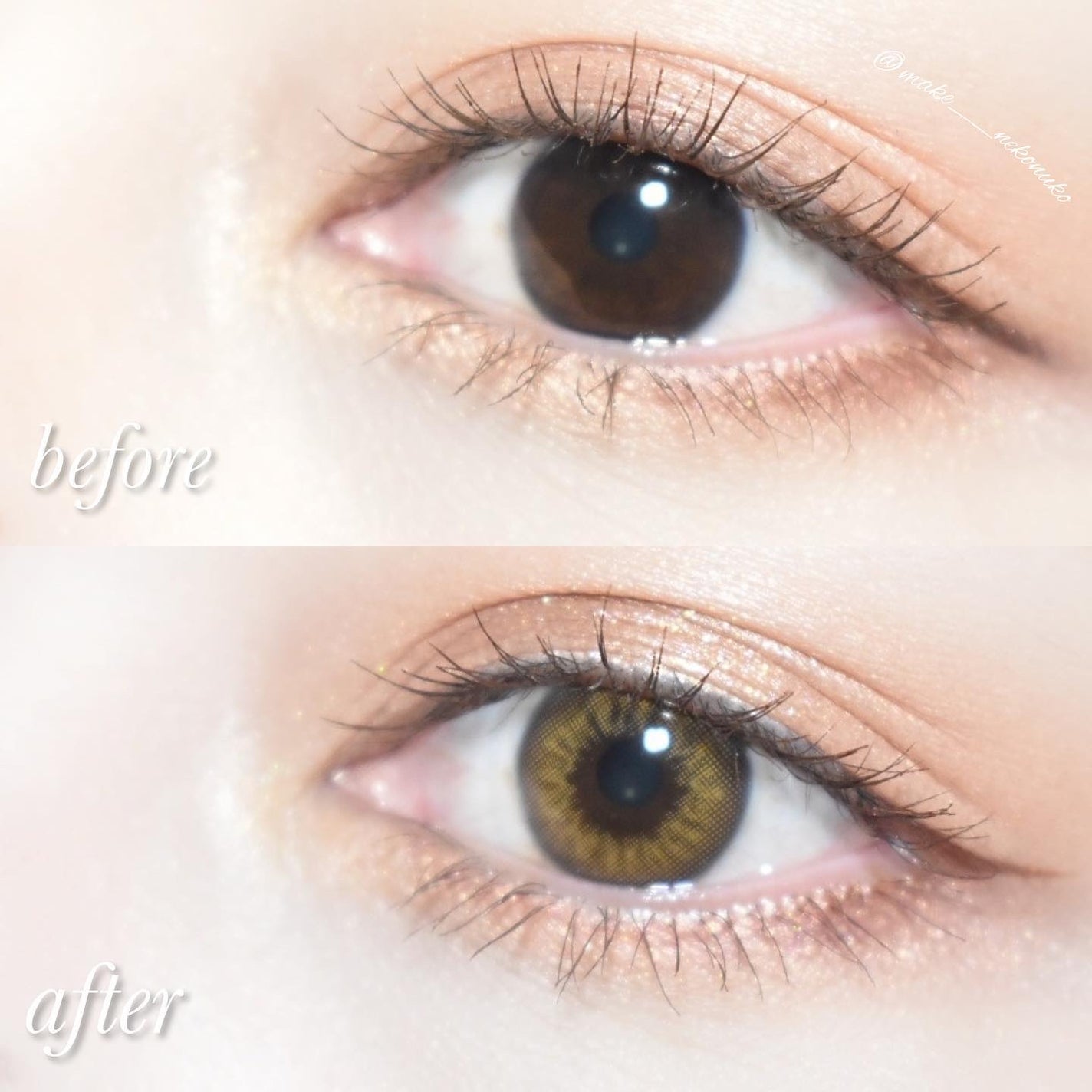 SCANDI(スカンディ)/OLENS/カラーコンタクトレンズを使ったクチコミ(4枚目)