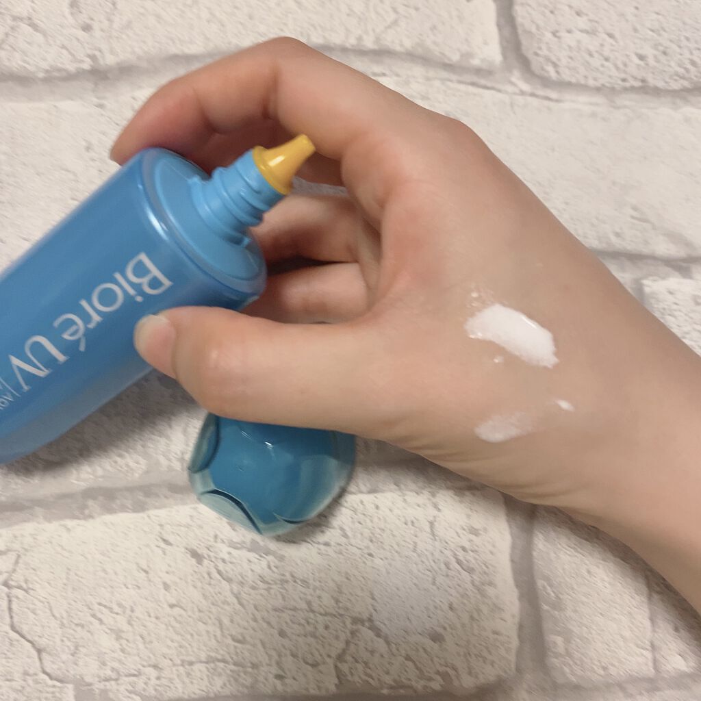 ビオレUV アクアリッチ アクアプロテクトローション(水層パック)/ビオレ/日焼け止めローションを使ったクチコミ（3枚目）