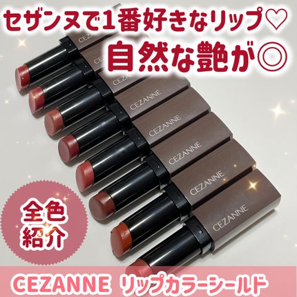 リップカラーシールド/CEZANNE/口紅を使ったクチコミ(1枚目)