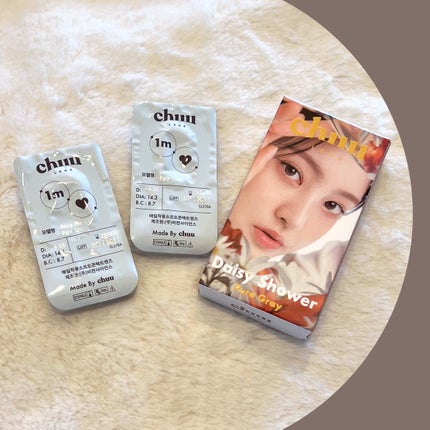 Daisy Shower 1Day/chuu LENS/ワンデー(1DAY)カラコンを使ったクチコミ(3枚目)