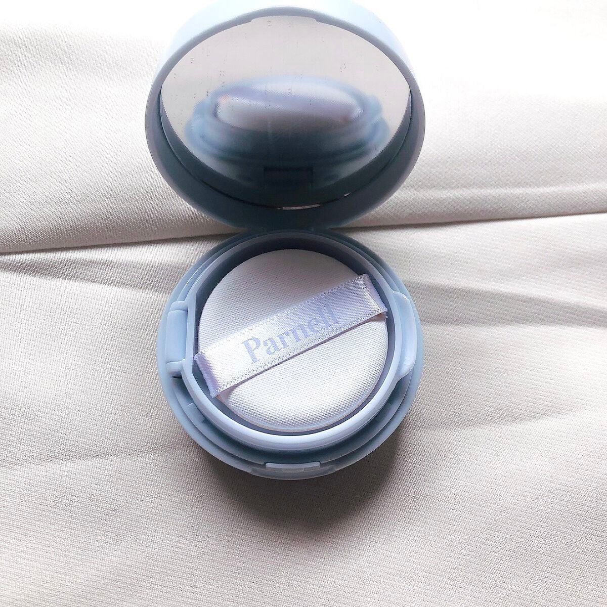 グラシアル バイオーム ウォーター ノーセバム クッション/parnell/クッションファンデーションを使ったクチコミ(2枚目)