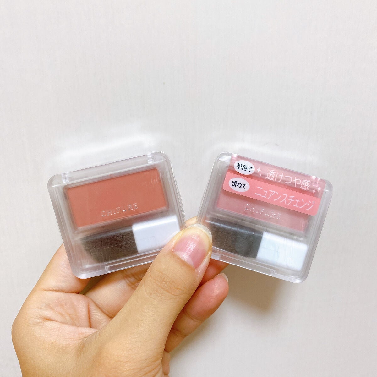 パウダー チーク/ちふれ/パウダーチークを使ったクチコミ(3枚目)