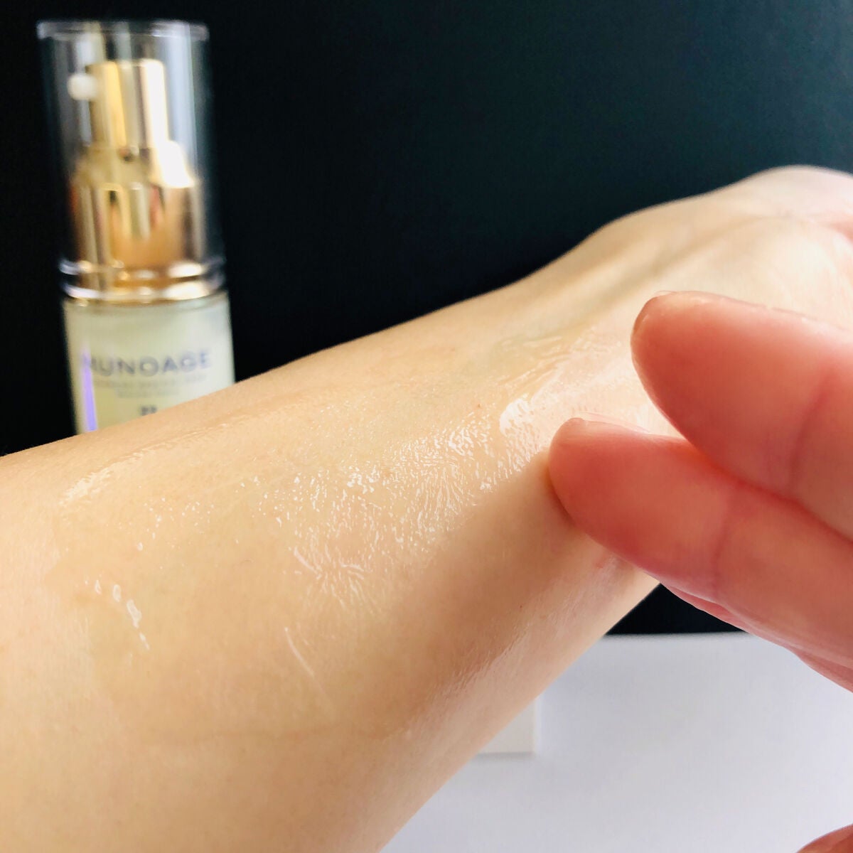 シャイニングトリートメントセラム/MUNOAGE(ミューノアージュ)/美容液を使ったクチコミ(4枚目)