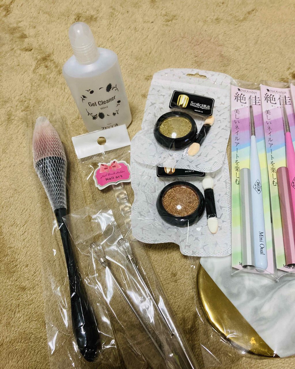 ネイル工房オリジナルジェルネイルブラシzecca筆 /ネイル工房/ネイル用品を使ったクチコミ(2枚目)