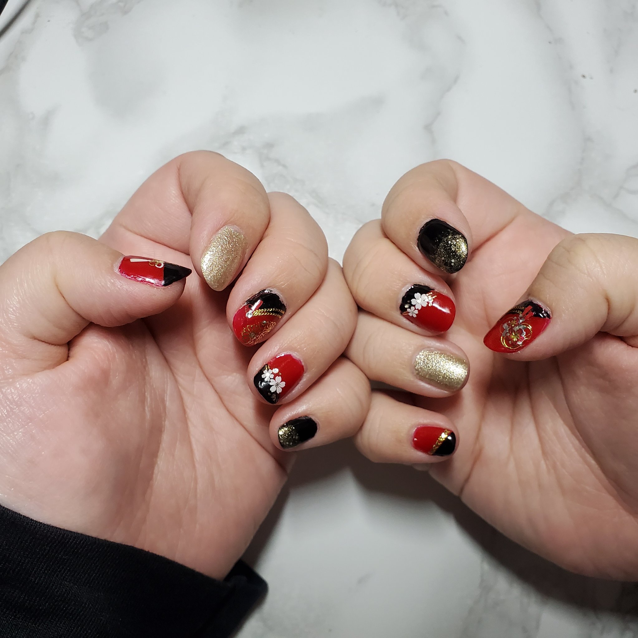 Somptueux(ソンプチュー) ネイルポリッシュ ST-NP-58/DAISO/マニキュアを使ったクチコミ（1枚目）