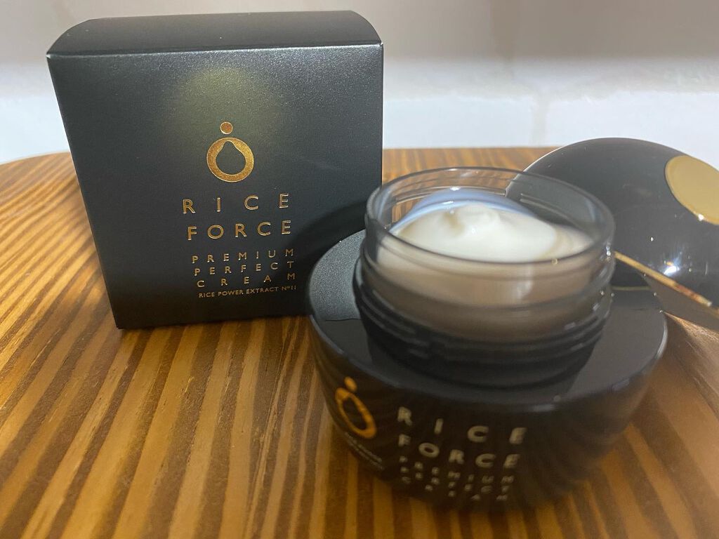 Carrie125 on LIPS 「【ライスフォース プレミアムパーフェクトクリーム】「肌の水分保..」(1枚目)