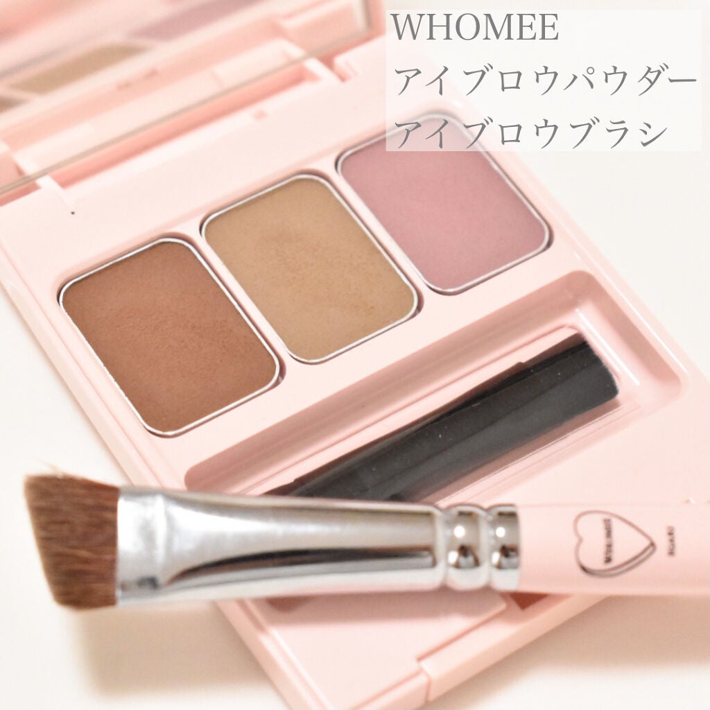 フーミー アイブロウパウダー/WHOMEE/パウダーアイブロウを使ったクチコミ(2枚目)