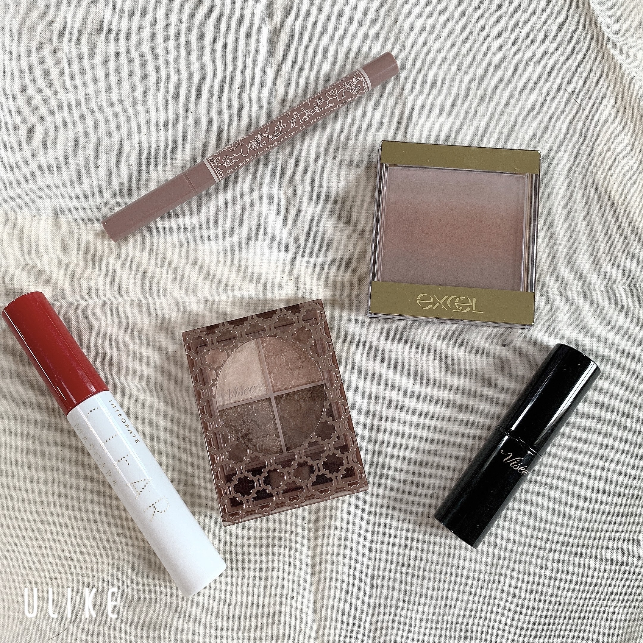 オーラティック ブラッシュ/excel/パウダーチークを使ったクチコミ（1枚目）