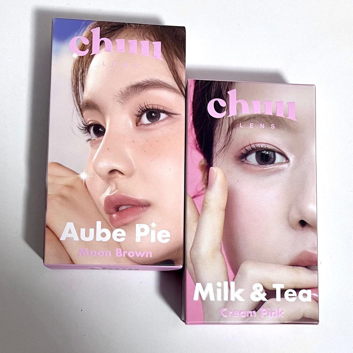 chuuLENS Milk&Tea 1day/chuu LENS/ワンデー（１DAY）カラコンを使ったクチコミ（2枚目）