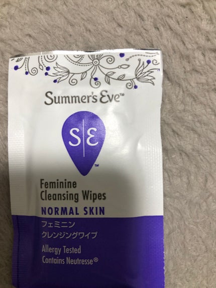フェミニンクレンジングワイプ ノーマルスキン/Summer's Eve(サマーズイブ)/デリケートゾーンケアを使ったクチコミ(1枚目)