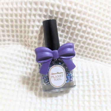 PLANET NAIL ネイルポリッシュのクチコミ「PLANET NAIL
ネイルポリッシュ
32アルタイルの時光

細かいラメと大きめのホログリ.....」（1枚目）