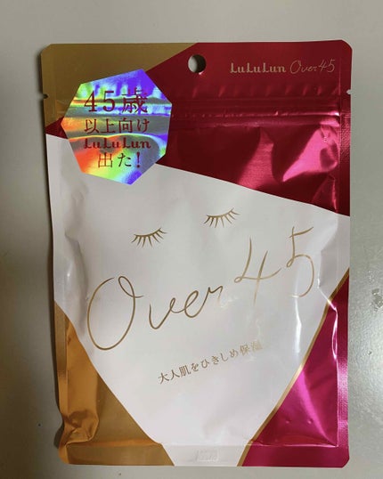 ルルルンOVER45 カメリアピンク(モイスト)/ルルルン/シートマスク・パックを使ったクチコミ(1枚目)