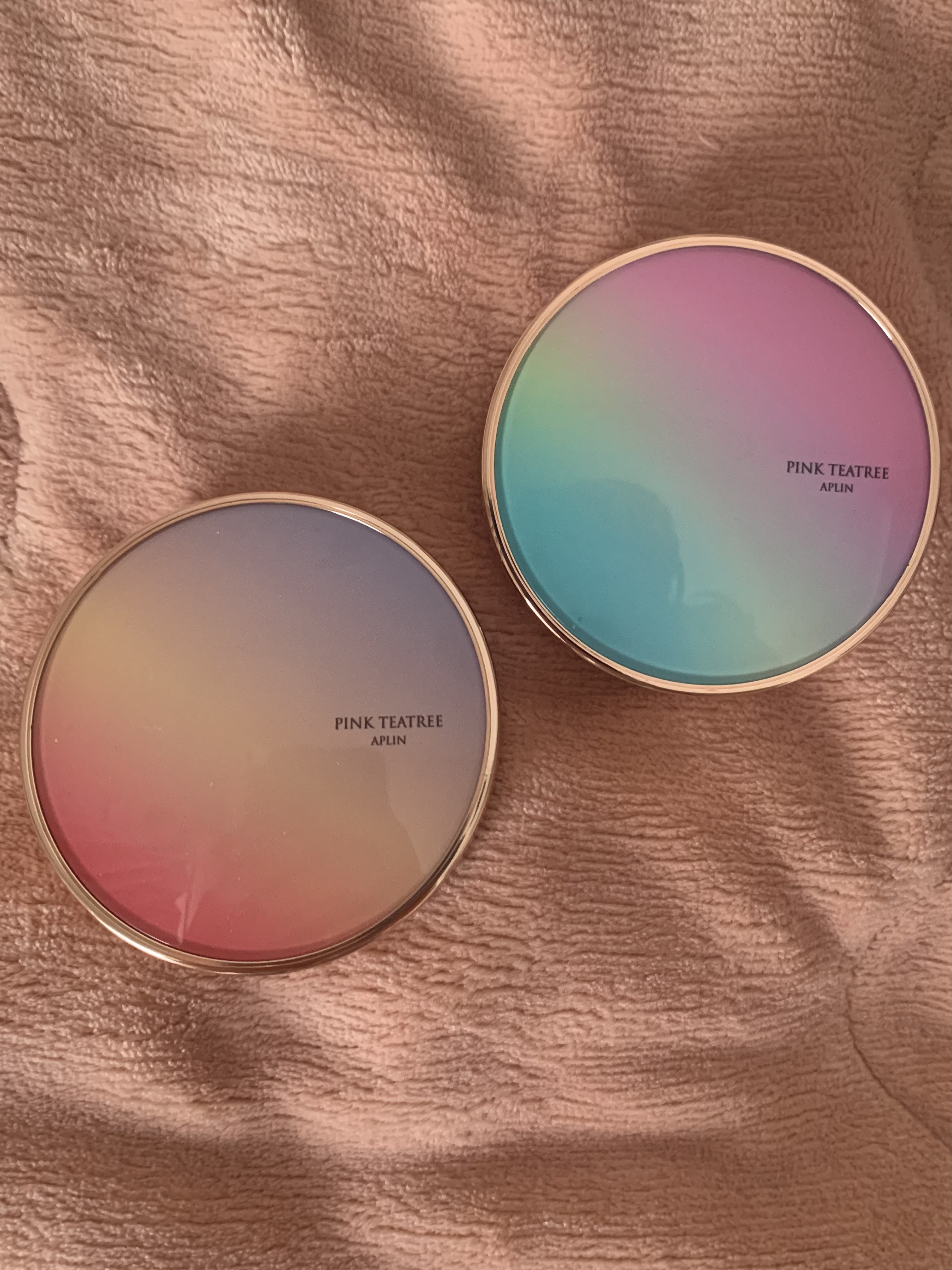 ピンクティーツリーカバーアップグロウクッション/APLIN/クッションファンデーションを使ったクチコミ（1枚目）