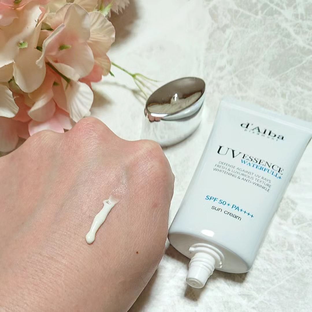 ダルバ ウォータフル エッセンス サンクリーム/ダルバ/日焼け止めクリームを使ったクチコミ(4枚目)