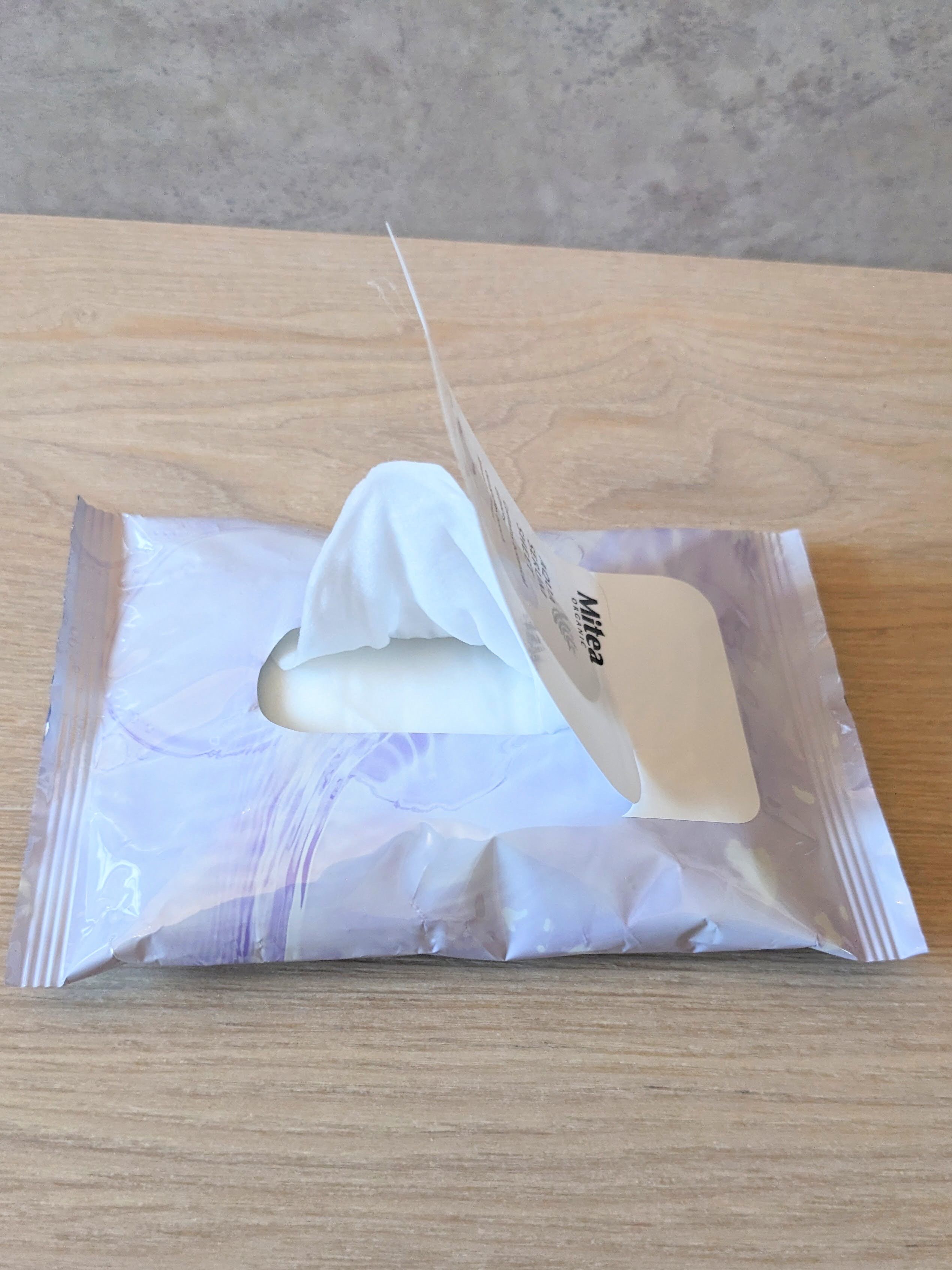 アクアセラムシートマスク/ミティア オーガニック/拭き取り化粧水を使ったクチコミ（2枚目）