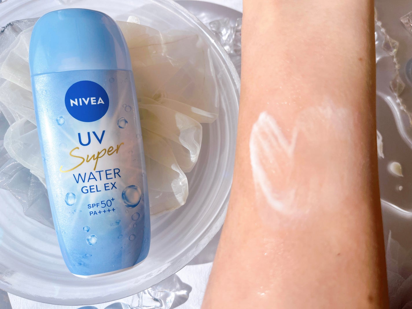 ニベアUV ウォータージェルEX/ニベア/日焼け止めジェルを使ったクチコミ(3枚目)