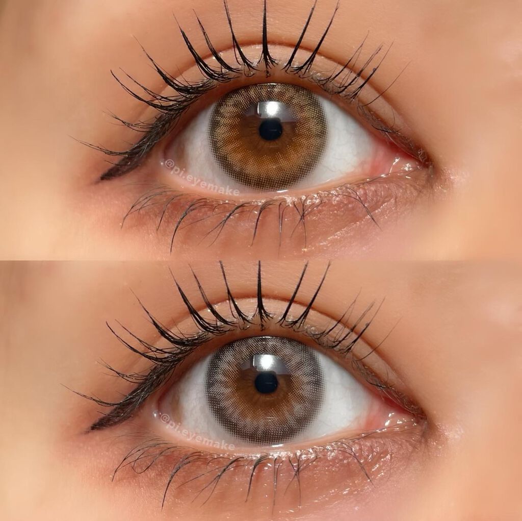 ダズリング3カラーワンデー(Dazzling 3color 1day ) アイスグレー/OLOLA/ワンデー（１DAY）カラコンを使ったクチコミ（1枚目）