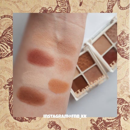 ザ ヘリテージ シャドウパレット SP1 アンバーロータス/MERZY/アイシャドウパレットを使ったクチコミ(2枚目)