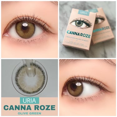 CANNA ROZE (カンナロゼ) カンナロゼ オリーブ/i-DOL/カラーコンタクトレンズを使ったクチコミ（1枚目）