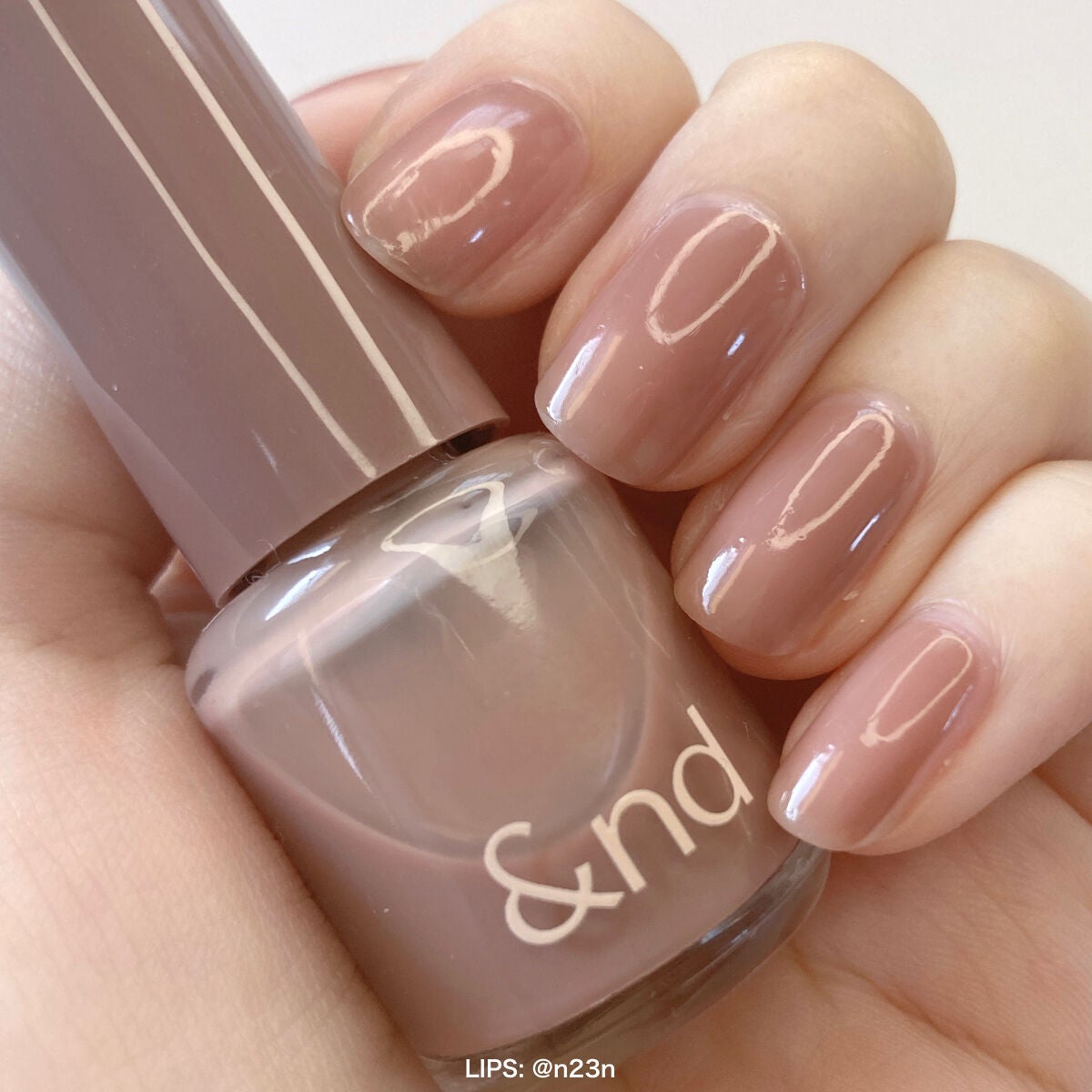 アンドバイロムアンド グラッシードロップネイル/&nd by rom&nd/マニキュアを使ったクチコミ(3枚目)