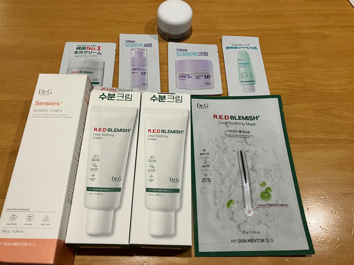 レッドブレミッシュ クリアスージングクリーム/Dr.G/フェイスクリームを使ったクチコミ(2枚目)