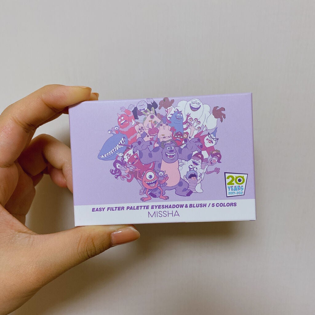 MISSHA イージー フィルター シャドウパレット/MISSHA/アイシャドウパレットを使ったクチコミ(1枚目)