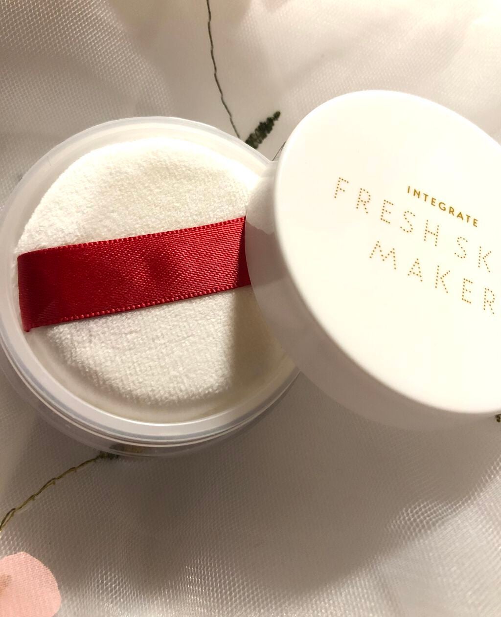 フレッシュスキンメーカー /インテグレート/ルースパウダーを使ったクチコミ(2枚目)