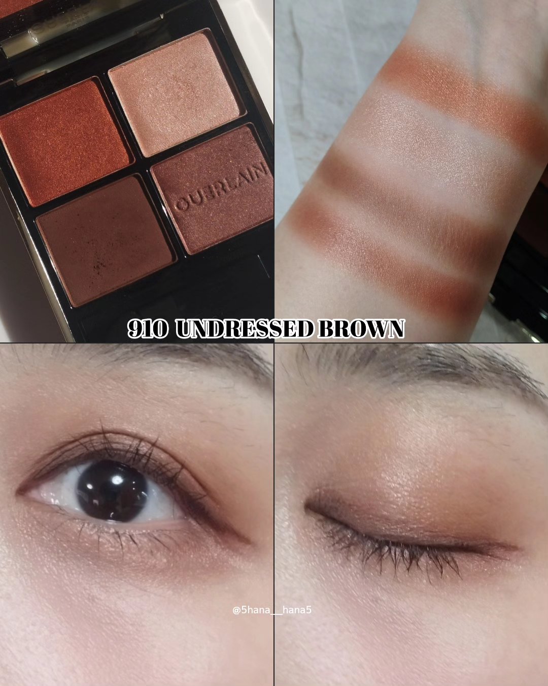 オンブル ジェ 910 アンドレスド ブラウン/GUERLAIN/アイシャドウパレットを使ったクチコミ（2枚目）