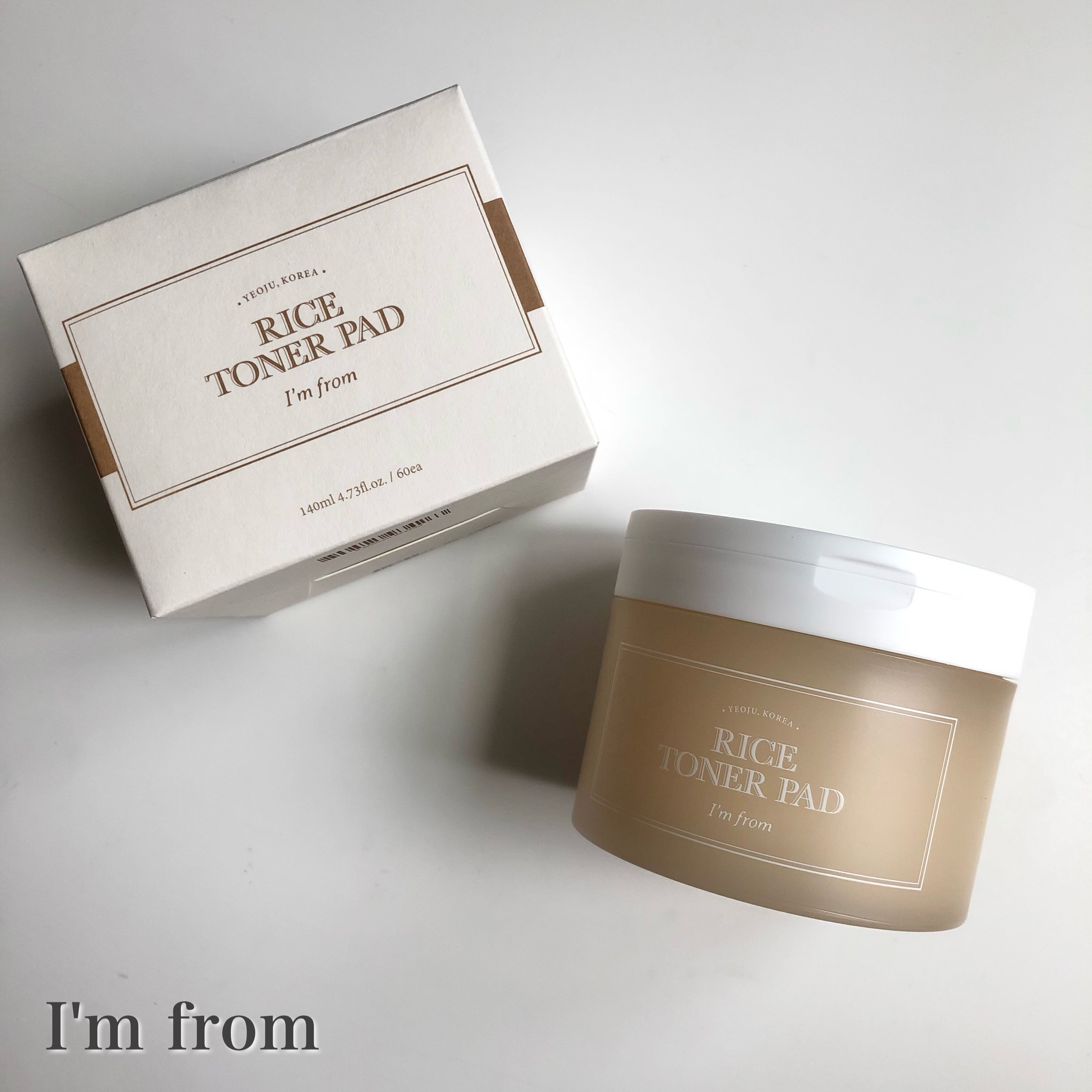 ライストナーパッド/I'm from/トナーパッドを使ったクチコミ（1枚目）