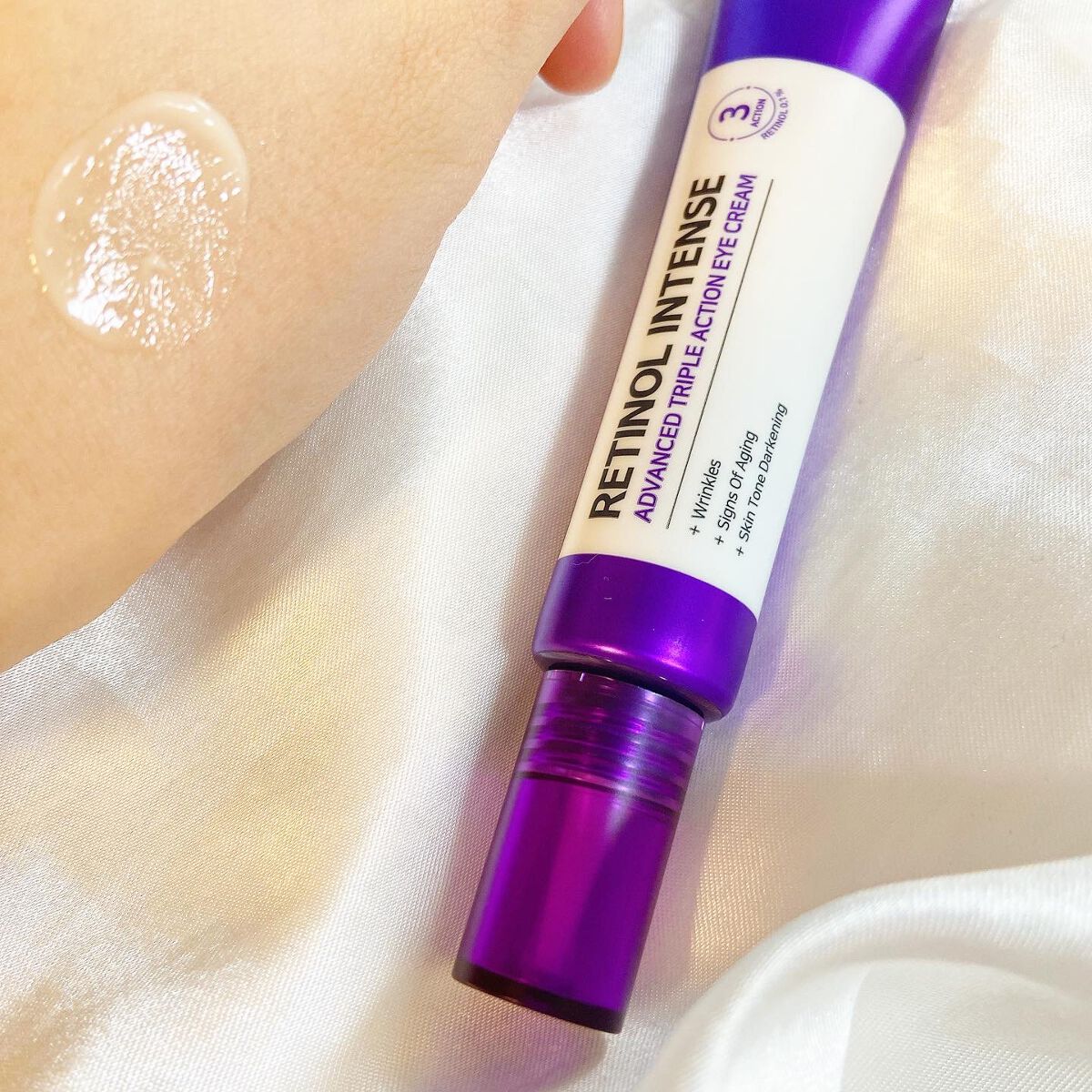 レチノールインテンシブ アドバンスドトリプルアクションアイクリーム/SOME BY MI/アイケア・アイクリームを使ったクチコミ（2枚目）