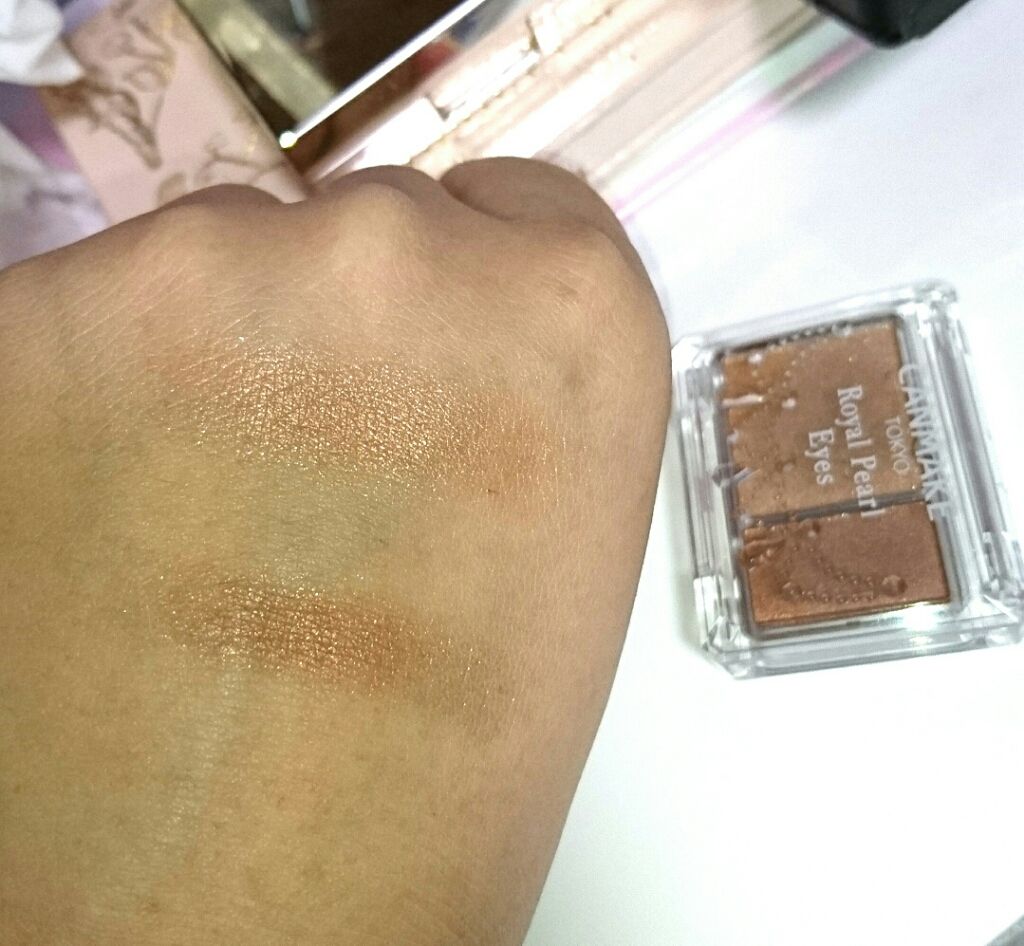 ロイヤルパールアイズ/キャンメイク/アイシャドウパレットを使ったクチコミ（2枚目）