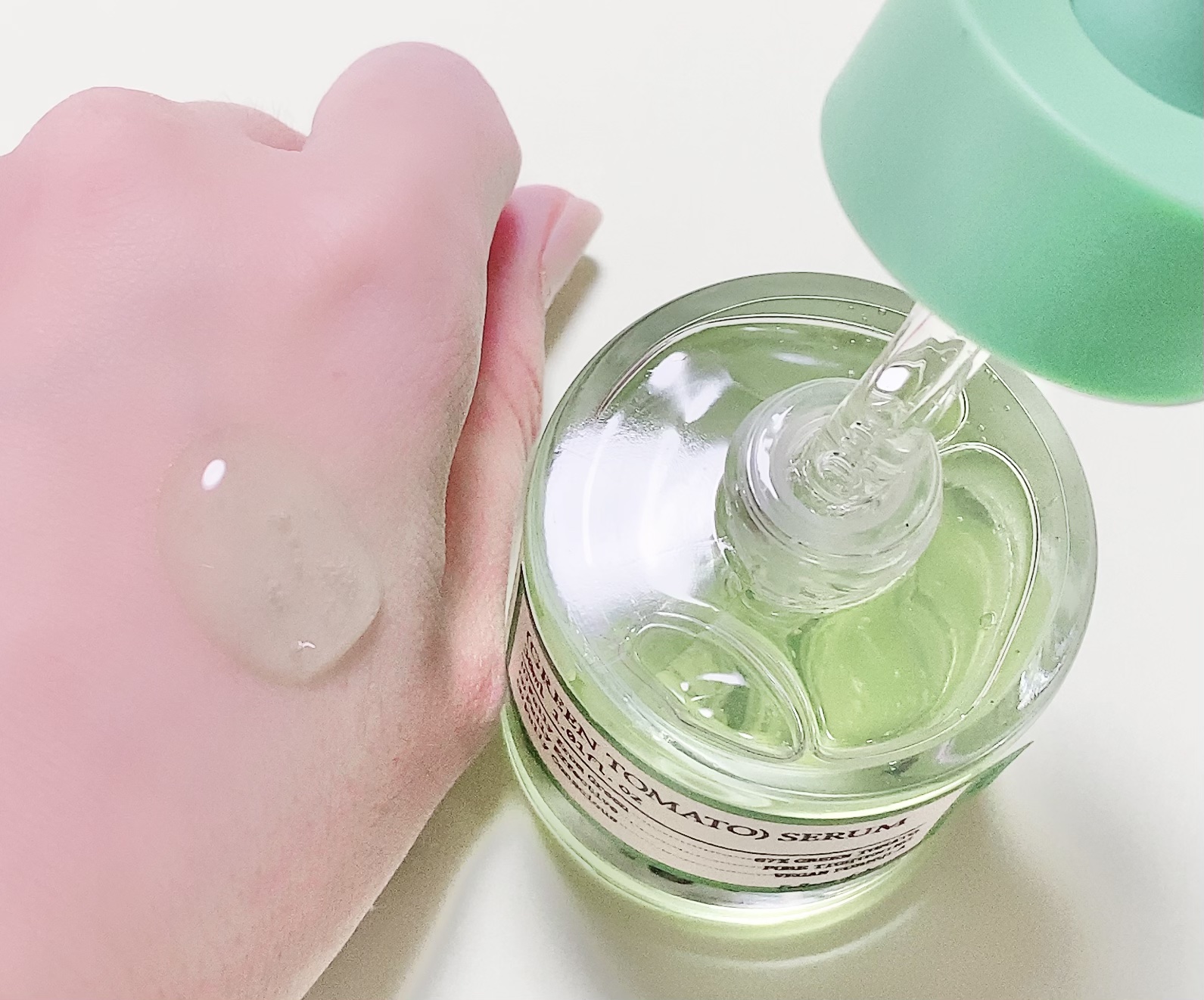 グリーントマトセラム/FULLY/美容液を使ったクチコミ（2枚目）