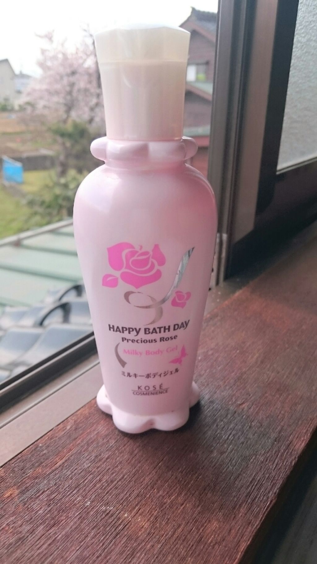 ミルキーボディジェル N/ハッピーバスデイ プレシャスローズ/ボディローションを使ったクチコミ（1枚目）