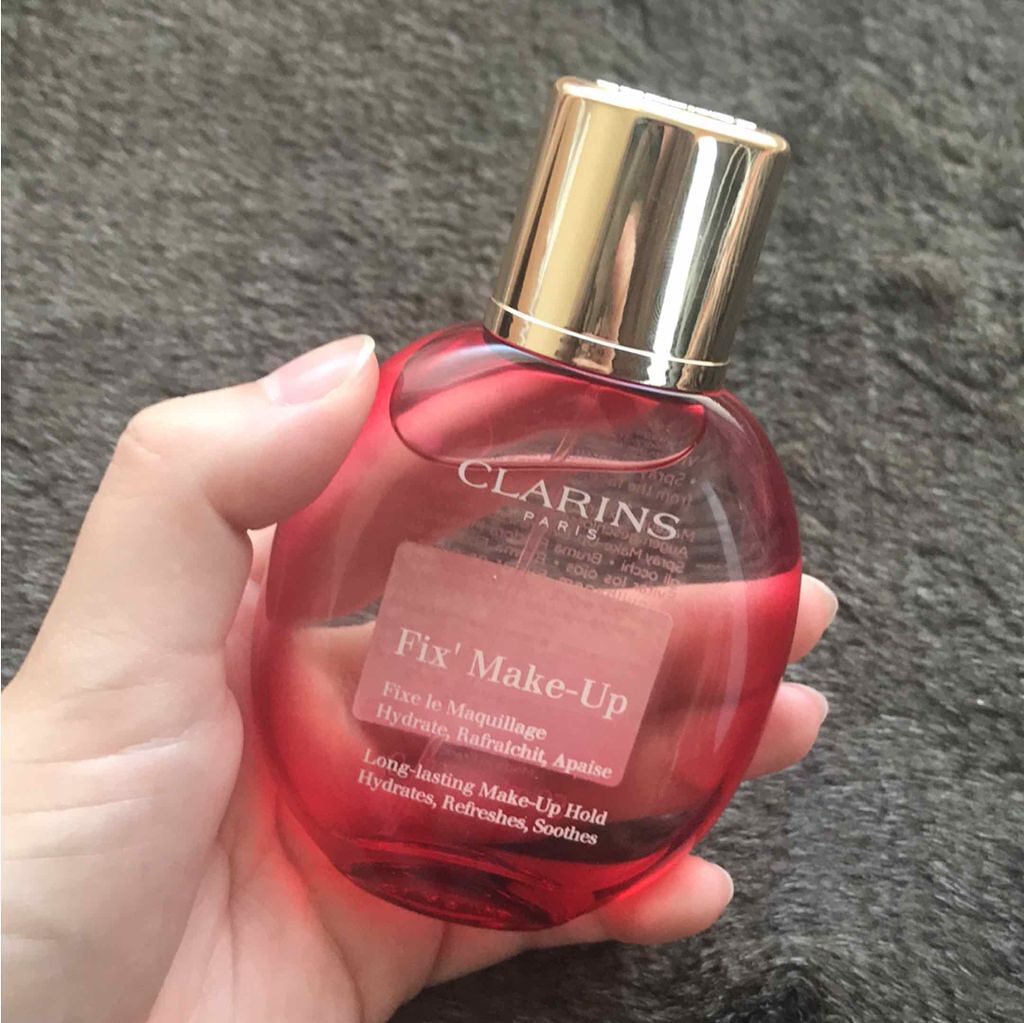 フィックス メイクアップ/CLARINS/ミスト状化粧水を使ったクチコミ(1枚目)