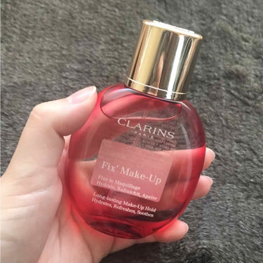 フィックス メイクアップ/CLARINS/ミスト状化粧水を使ったクチコミ（1枚目）