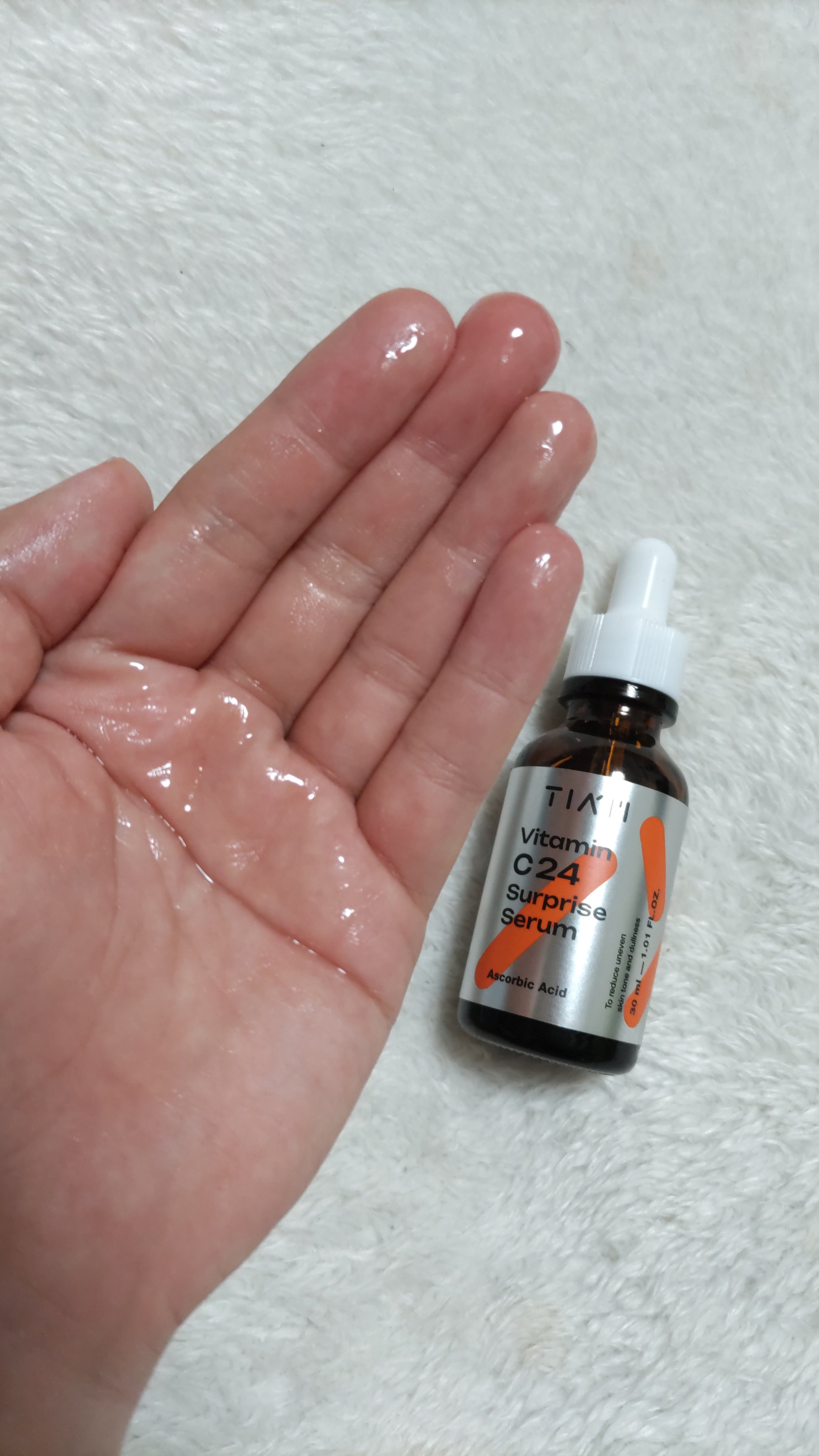 TIAM   ＶＣ２４サプライズセラム/TIAM/美容液を使ったクチコミ（3枚目）