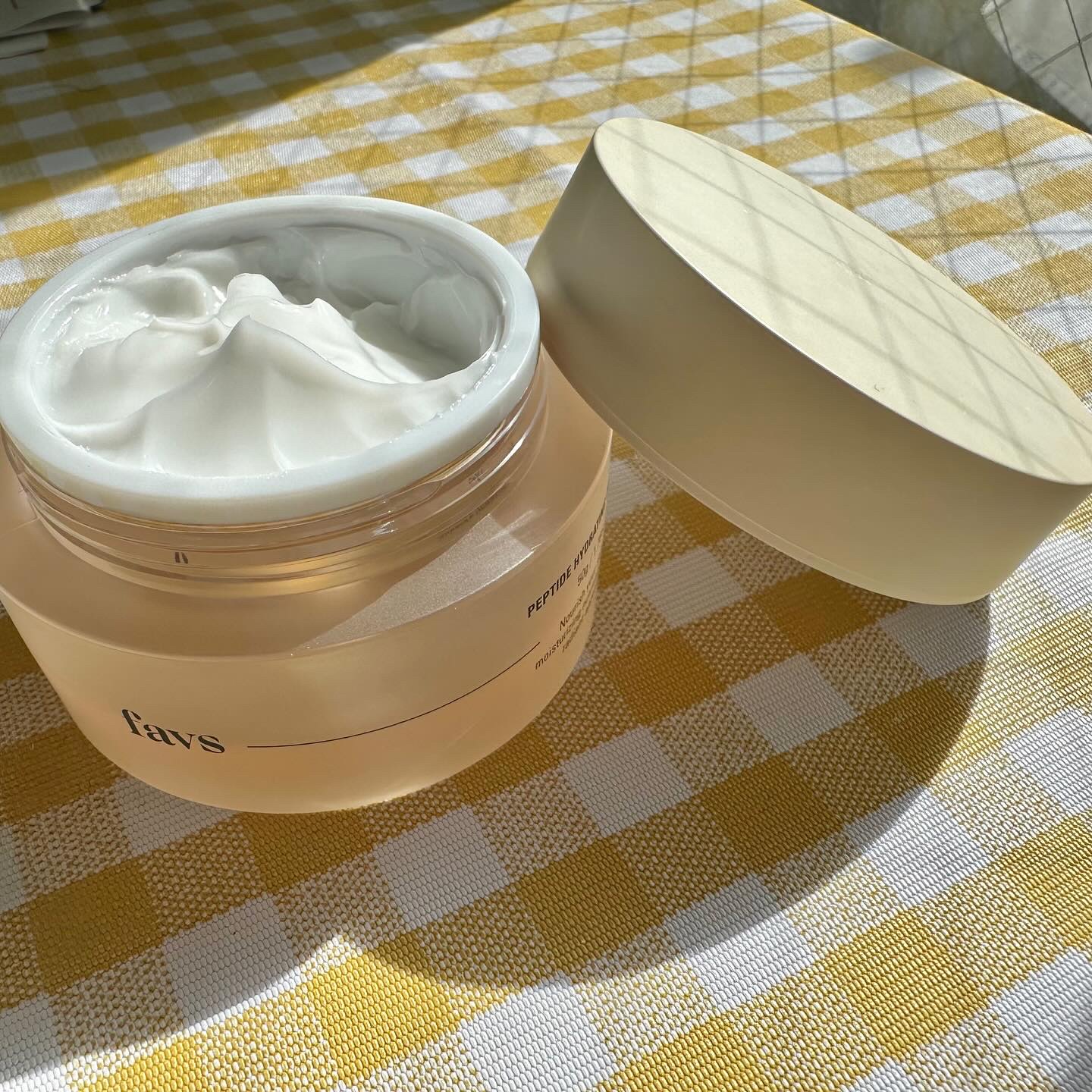 ペプチドハイドレーティングクリーム EX/favs/フェイスクリームを使ったクチコミ（2枚目）