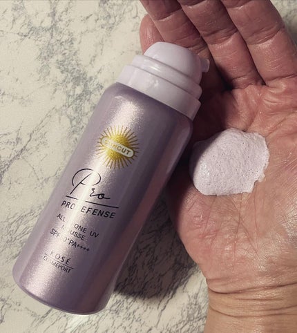 プロディフェンス オールインワンUV ムース/サンカット®/日焼け止めクリームを使ったクチコミ(4枚目)