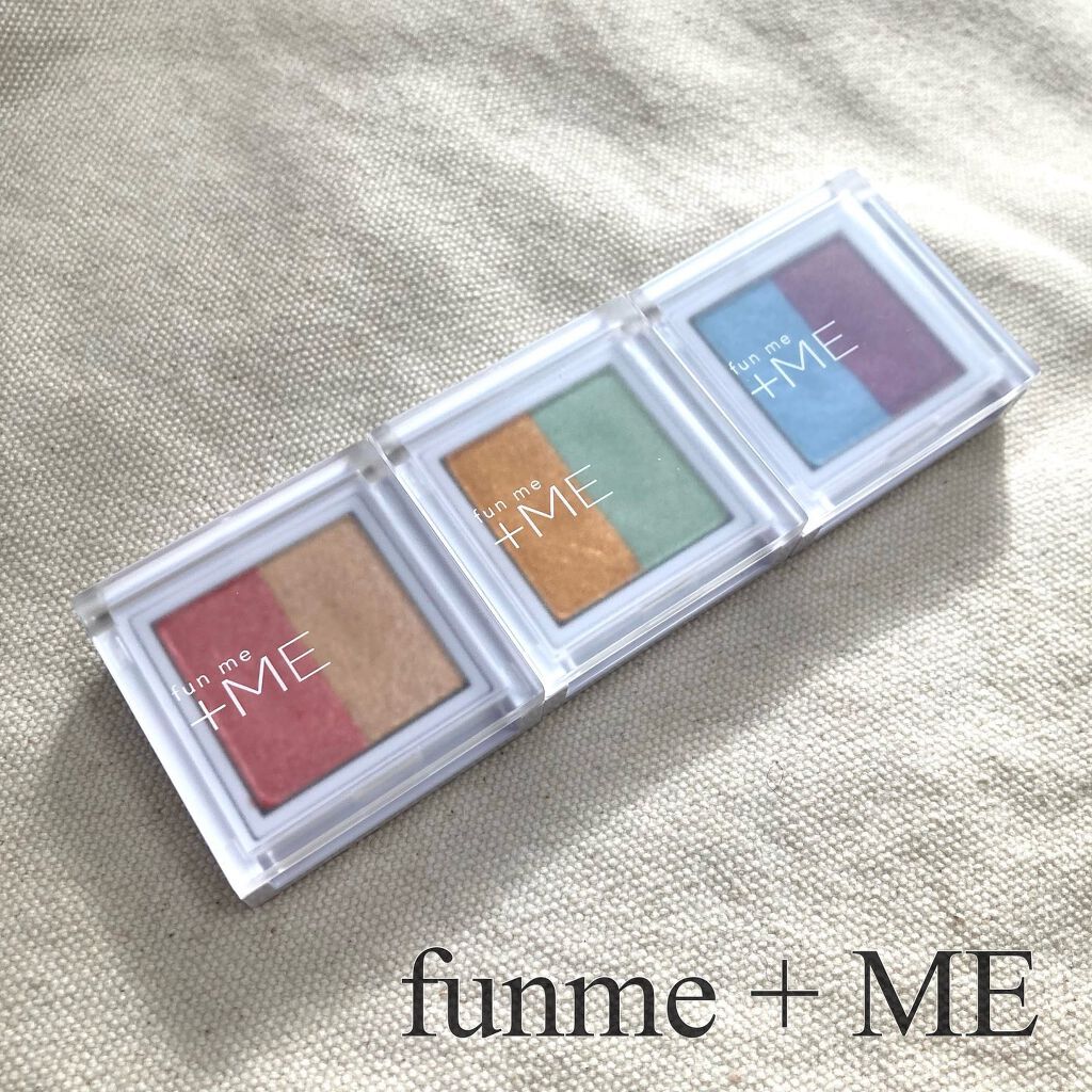 ラメシャワーシャドウ/funme+ME/ジェル・クリームアイシャドウを使ったクチコミ(1枚目)