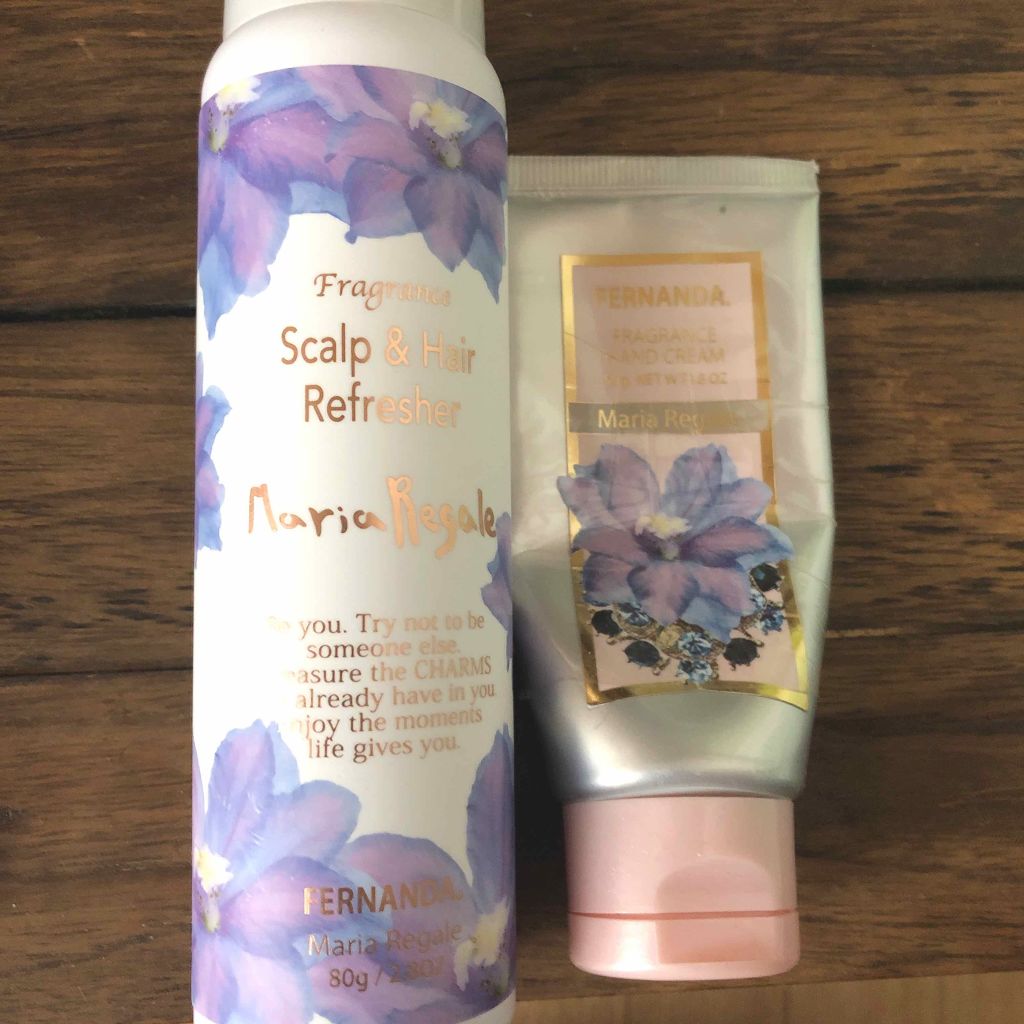 フレグランス ハンドクリーム マリアリゲル/フェルナンダ/ハンドクリームを使ったクチコミ（1枚目）