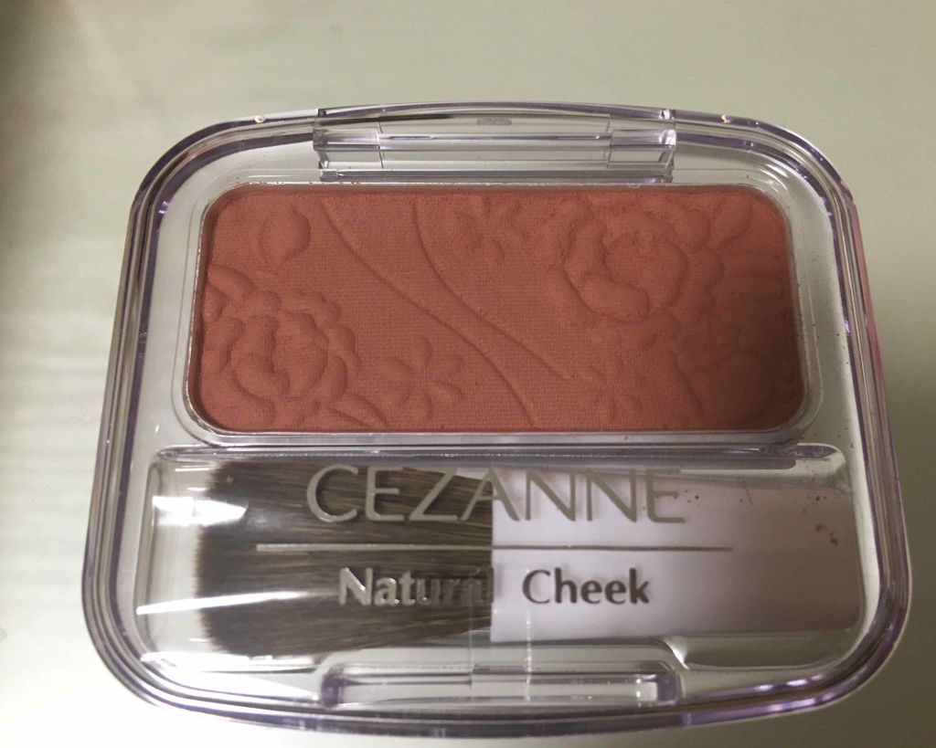 ナチュラル チークN/CEZANNE/パウダーチークを使ったクチコミ（1枚目）