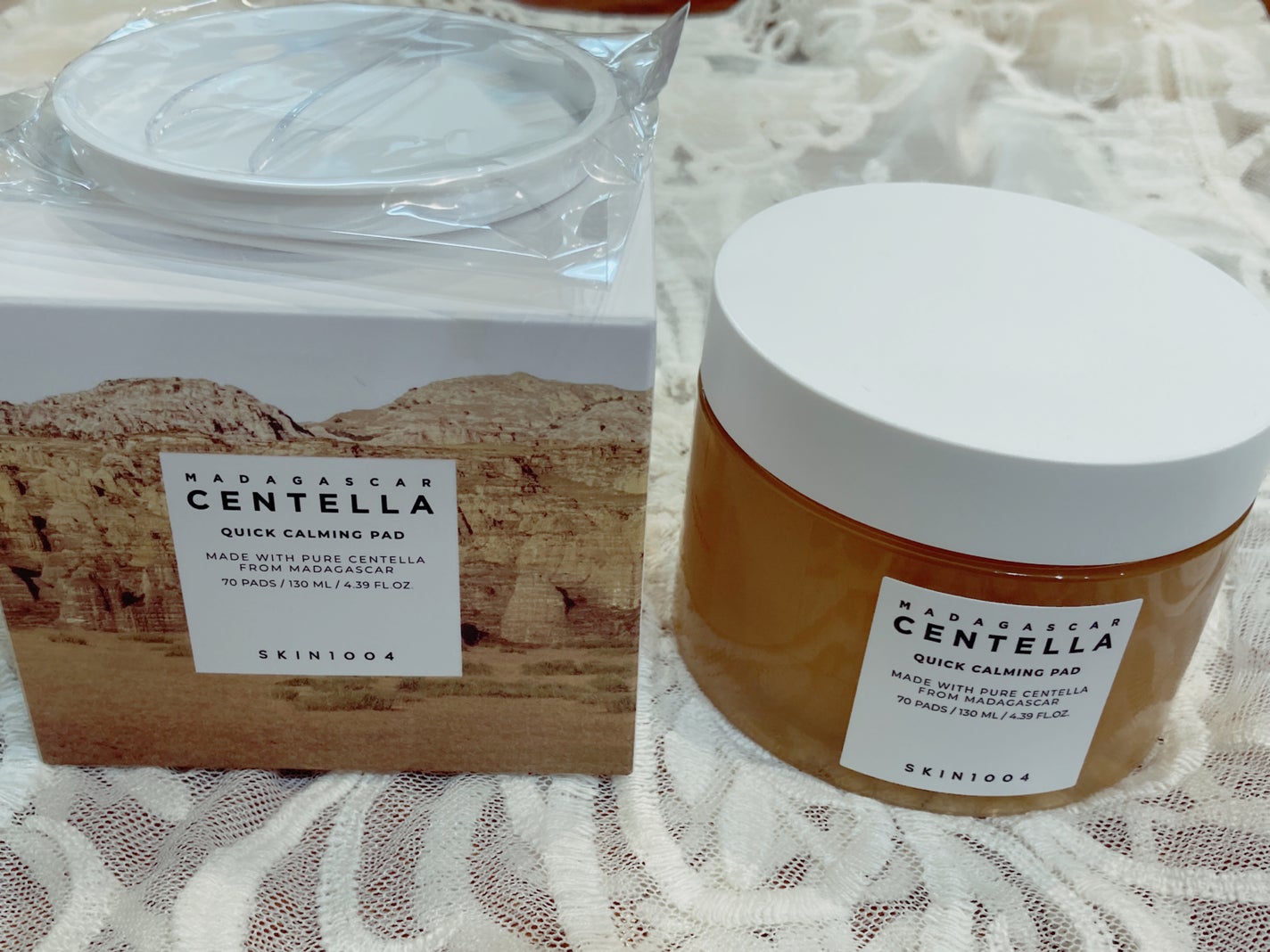 センテラ クイックカーミングパッド/SKIN1004/トナーパッドを使ったクチコミ(2枚目)