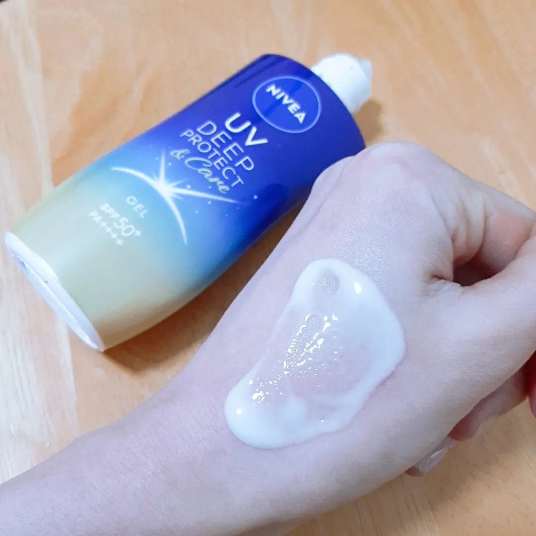 ニベアUV ディープ プロテクト＆ケア ジェル/ニベア/日焼け止めジェルを使ったクチコミ（3枚目）