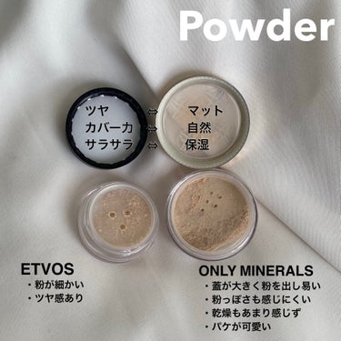 ファンデーション 05/ONLY MINERALS/ルースパウダーを使ったクチコミ（3枚目）