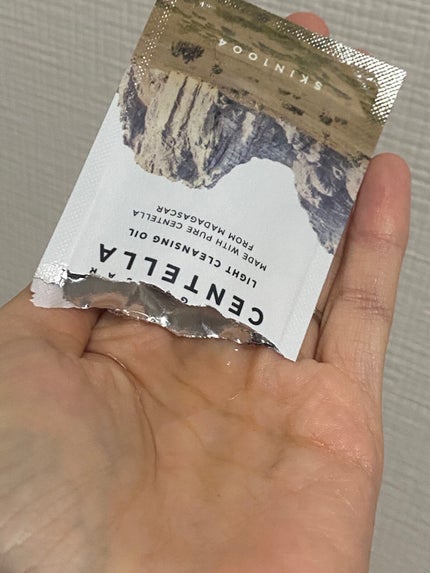 センテラ ライトクレンジングオイル/SKIN1004/オイルクレンジングを使ったクチコミ(4枚目)