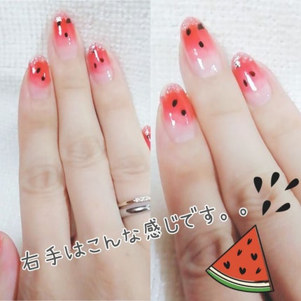 アーティスティックネールズ(スピーディ&グロッシー)/MAJOLICA MAJORCA/マニキュアを使ったクチコミ(4枚目)