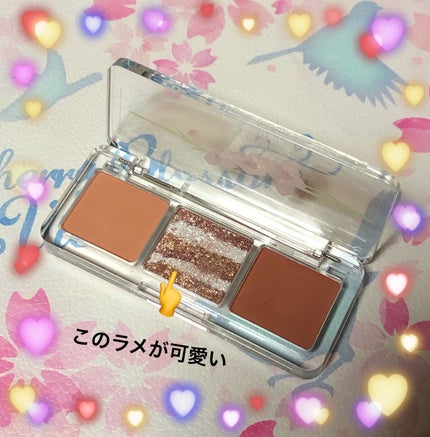 3色フローラアイパレット/LEEMEMBER/アイシャドウパレットを使ったクチコミ(2枚目)