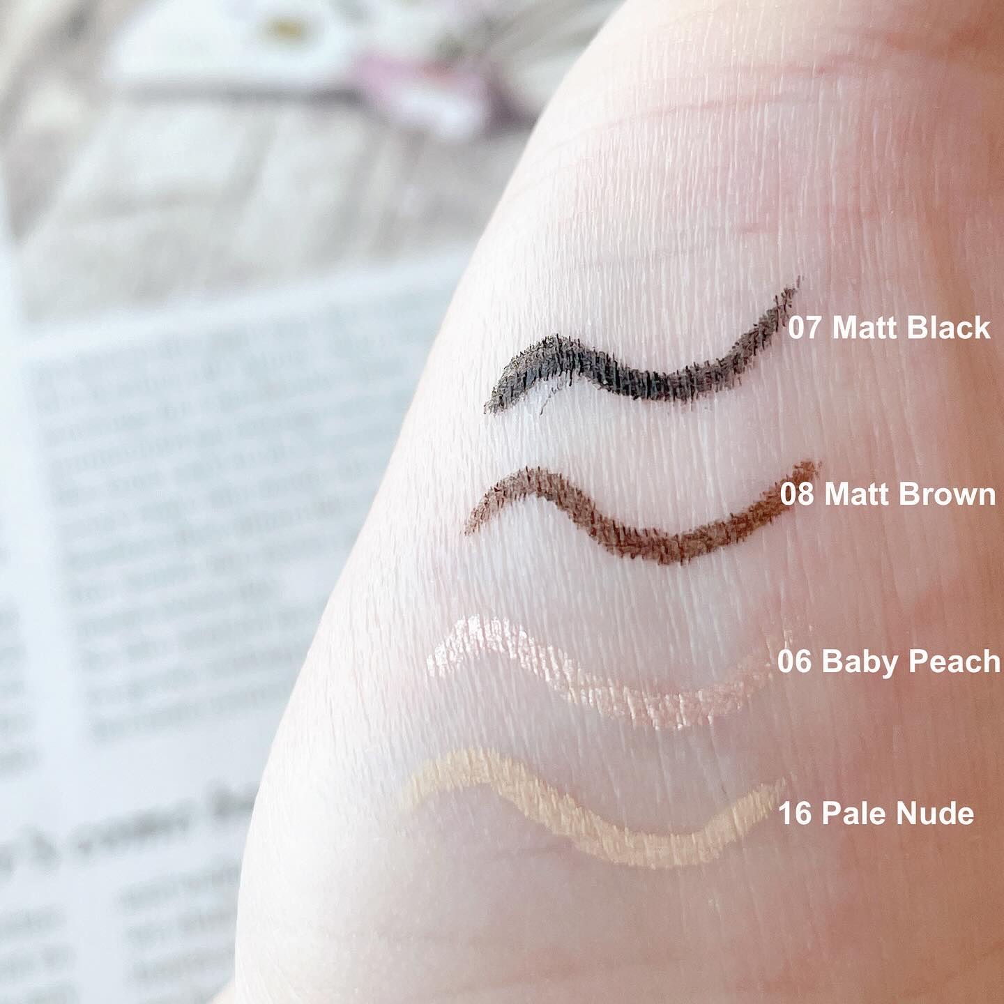 ウォータープルーフペンシルアイライナー 07 MATTE BLACK/SISTER ANN/ペンシルアイライナーを使ったクチコミ（3枚目）